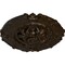 Ekena Millwork Southampton Ceiling Medallion, Hand-Painted Bronze, 16 1/2"OD x 2 3/8"P CM16SOBZS - alternate 2